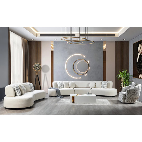 Grand Discount Furniture 3 Piece Living Room Set Wayfair